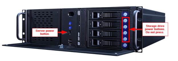 i3 Server Power Buttons